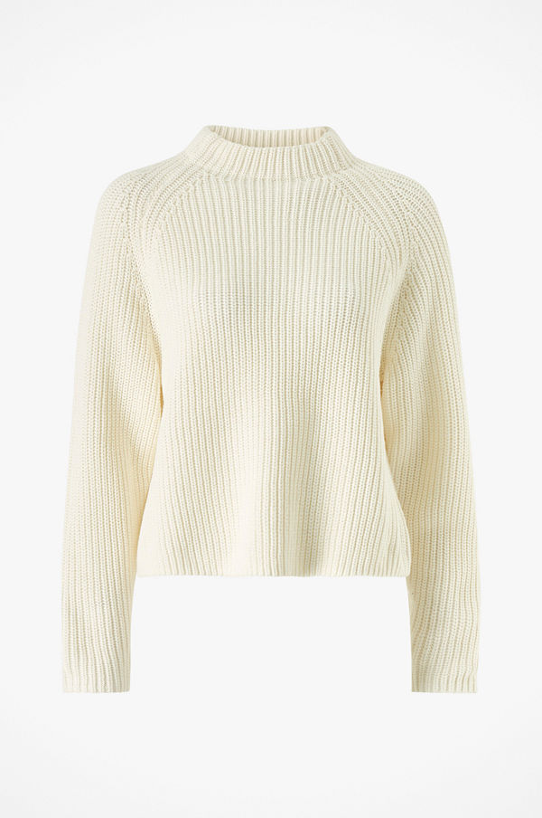 Selected Femme Tröja slfBandani LS Knit Highneck