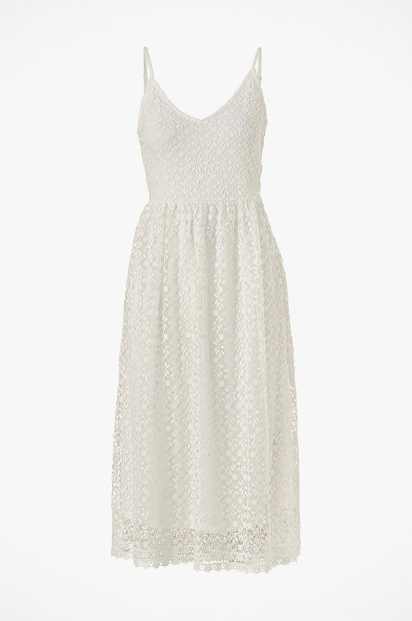 Vila Spetsklänning viGlow S/L Midi Dress