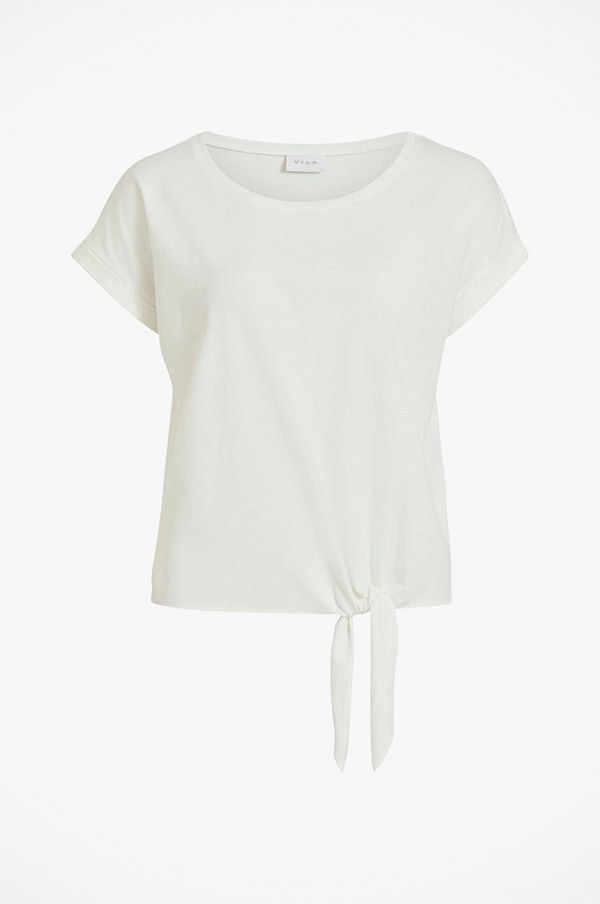 Vila Topp viDreamers Knot S/S Top