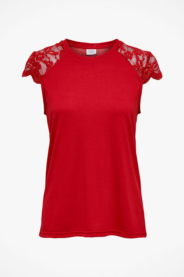 Jacqueline de Yong Topp jdyMaxi Treats S/S Lace Top