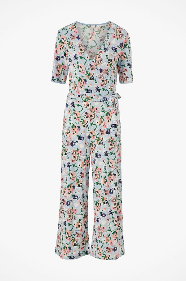 Pieces Jumpsuit pcDuna 2/4 Aop Cropped Jumpsuit