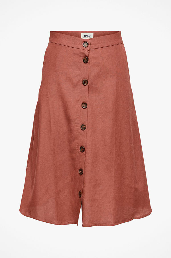 Only Kjol onlViva Life HW Button Skirt