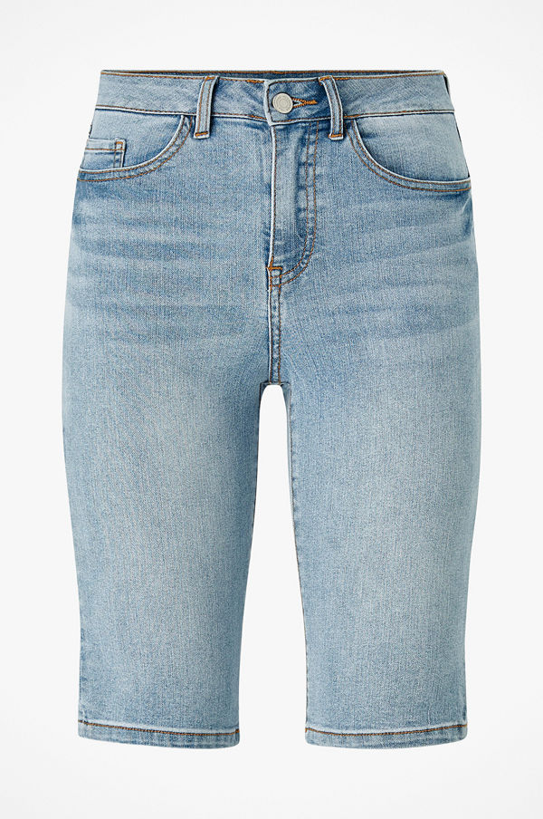 Vila Jeansshorts viEkko Rwss Overknee Denim Shorts Shorts