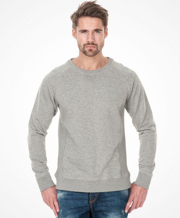 A.O.CMS Crew-Neck Grey Mel. Sweat