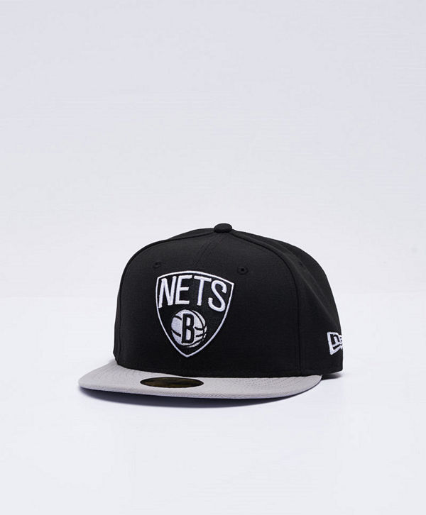 New Era 59 Fifty Brooklyn Nets Black/Grey