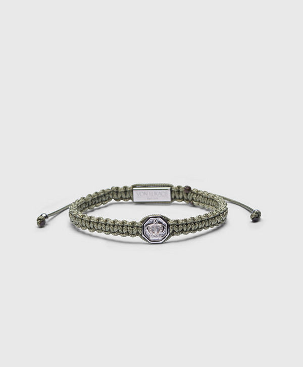 Von Lukacs Monarch 925 Military Green/White Gold