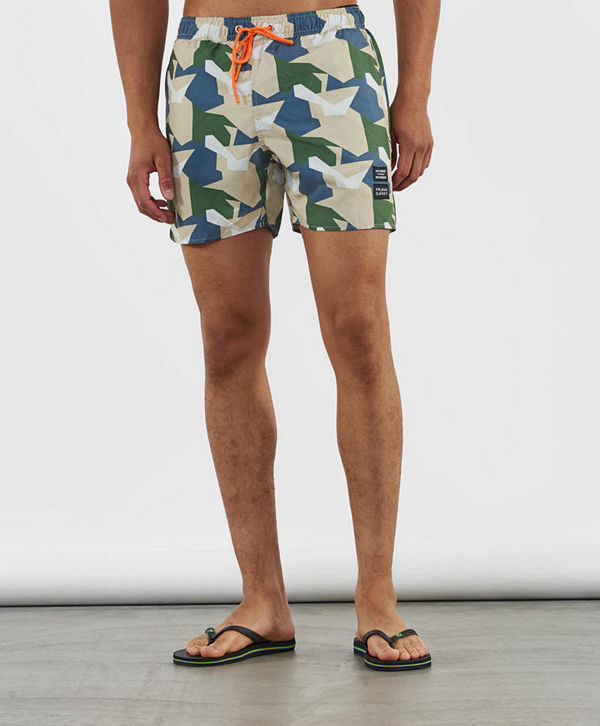 Frank Dandy The Mauler Camo Swimshorts Green