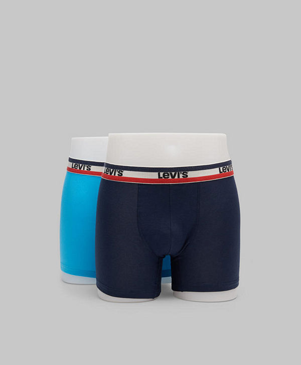 Levi's 2-pack Color Boxer Brief 056 Blue