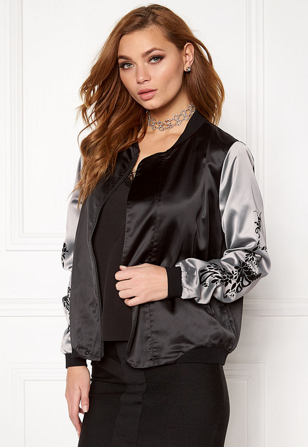 Rut & Circle Cindy Print Bomber Jacket