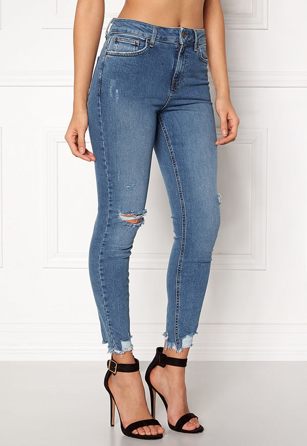 New Look omönstrade byxor Rise Skinny Sage Jeans