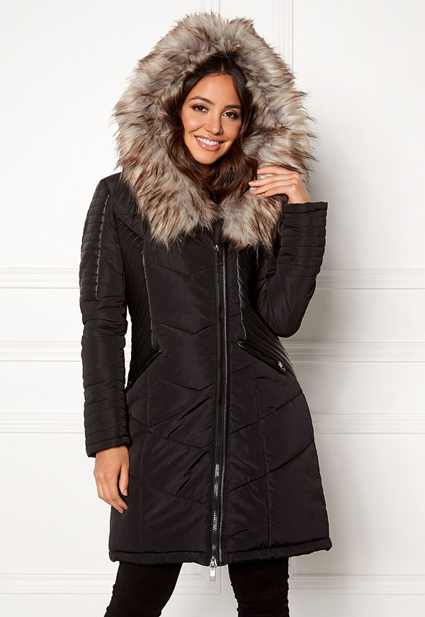 Only Linette Fur Hood Coat
