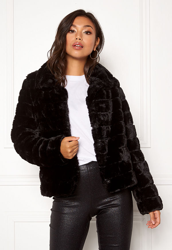 Vila Farry Faux Fur Jacket