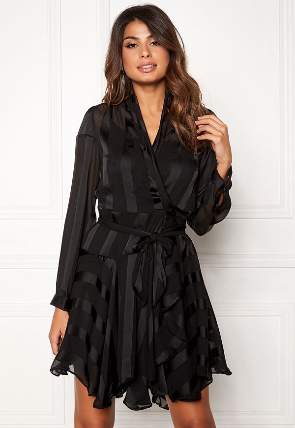 Object Katinka L/S Wrap Dress