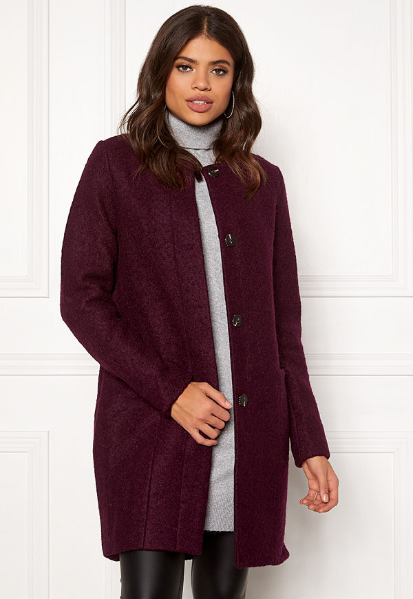 Vila Coffee Wool Coat