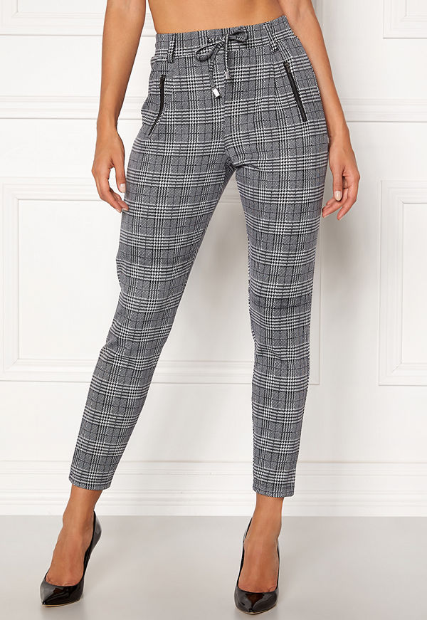 Happy Holly rutiga byxor Cleo Trousers
