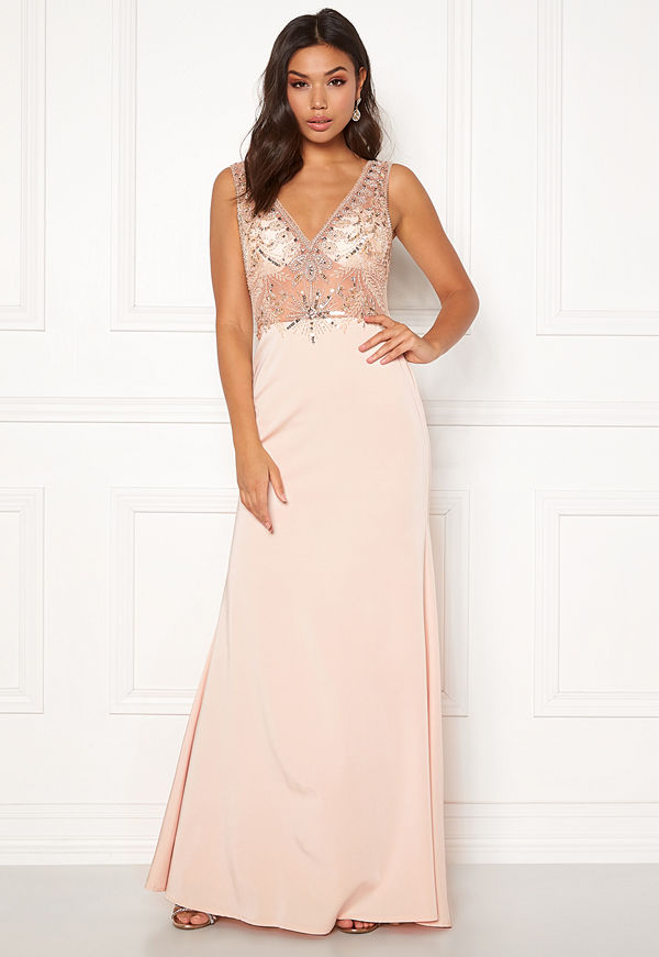 Christian Koehlert Embellished Satin Dress
