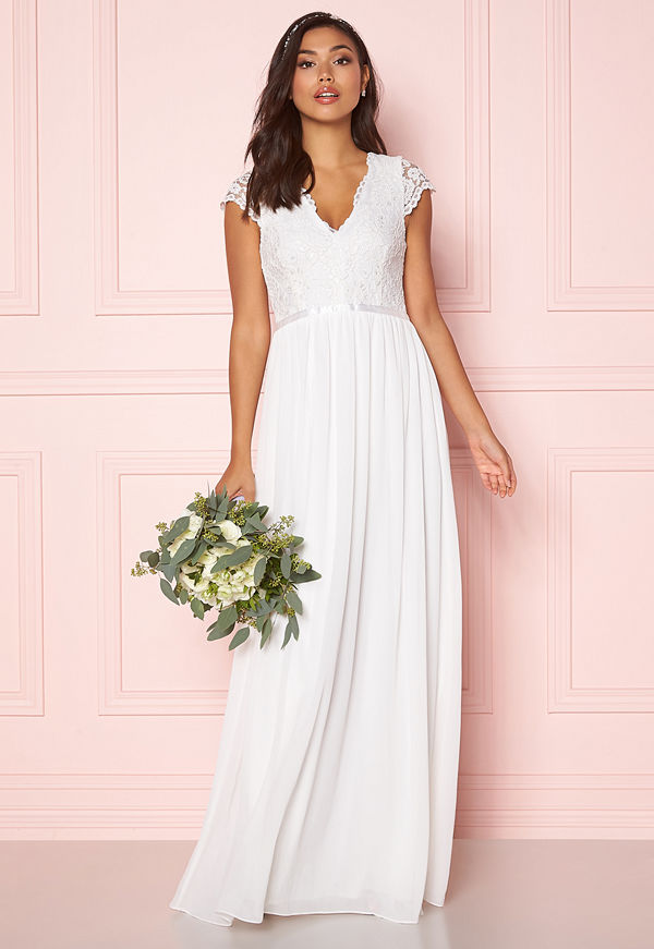 Bubbleroom Occasion Maybelle wedding gown White