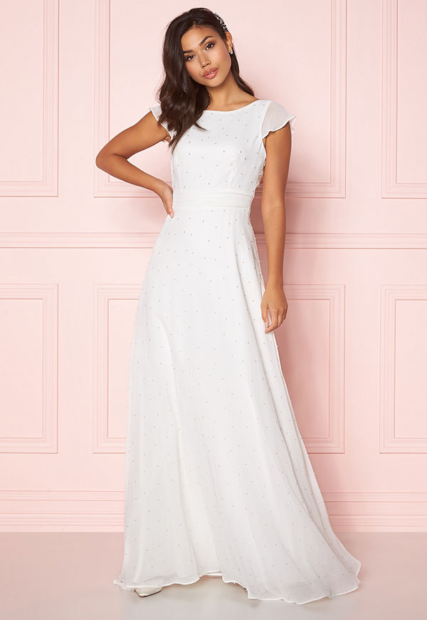 Chiara Forthi Rosanne pearl gown