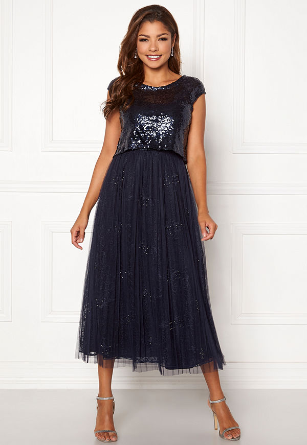 Chiara Forthi Estelle sequin top gown