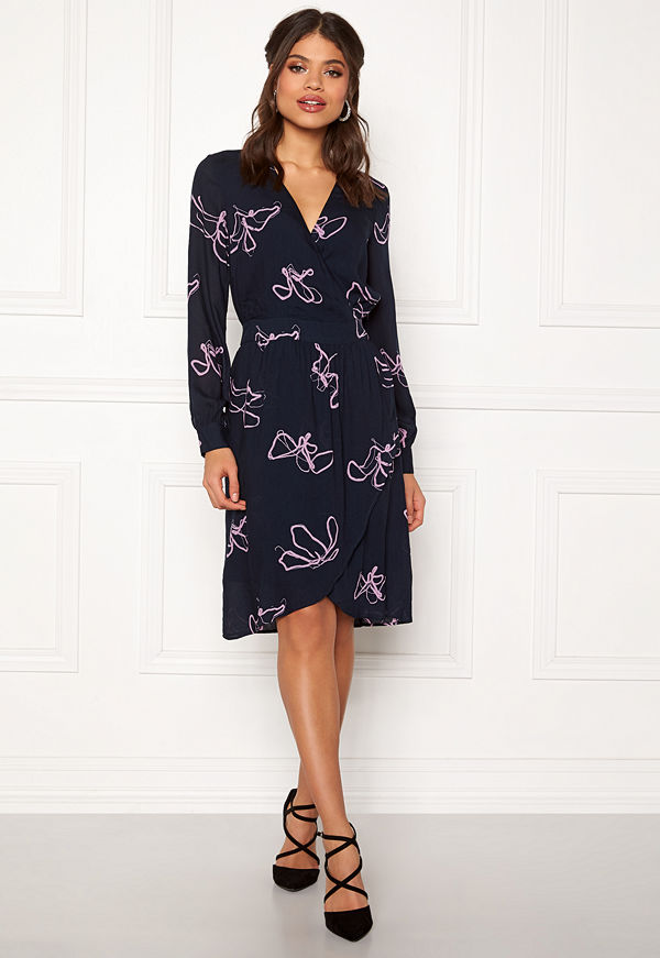 Selected Femme Haven LS Dress Dark Sapphire