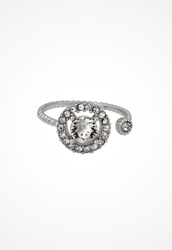 Lily and Rose Miranda Ring Crystal/silver