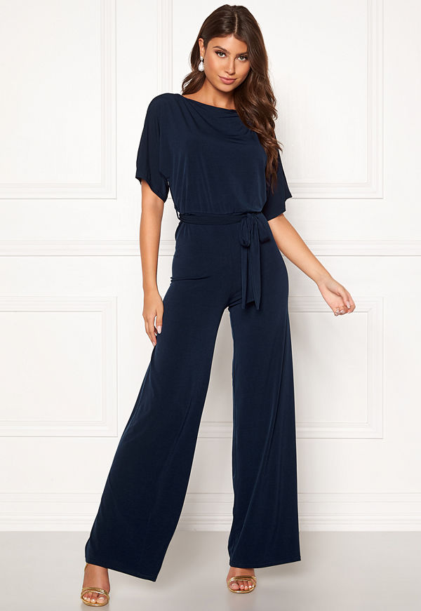 John Zack Neck Kimono Jumpsuit