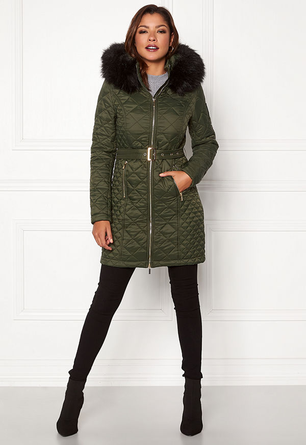 Chiara Forthi Sarraceno Quilted Fur Jacket