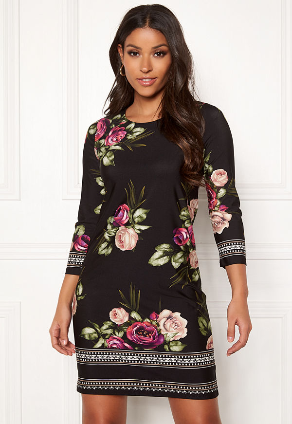 Happy Holly Blenda dress Pink / Floral