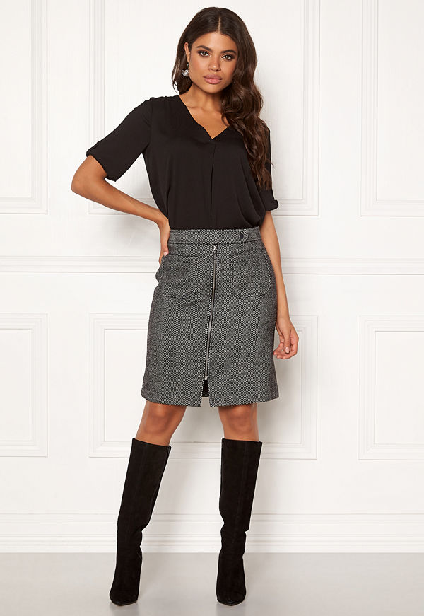 Vero Moda Toya Herringbone Skirt