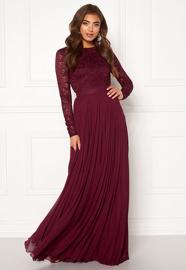 Moments New York Zaria Pleated Gown