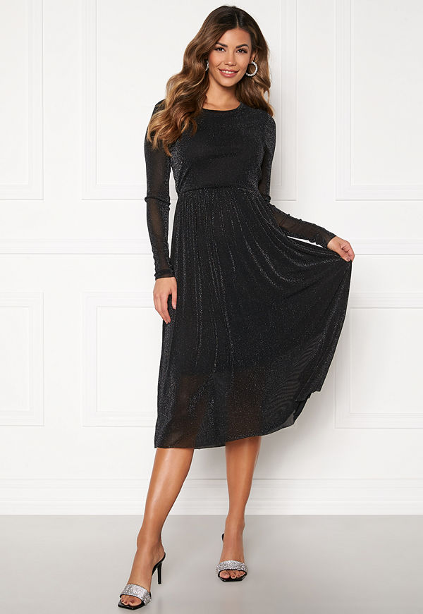 Y.a.s Jessa LS Lurex Midi Dress