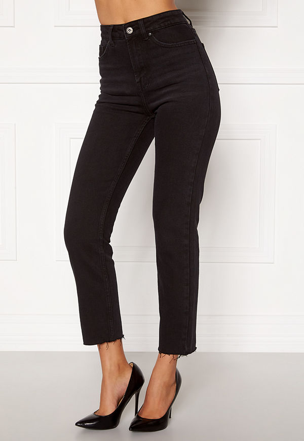 Only Emily HW Raw Ank Jeans