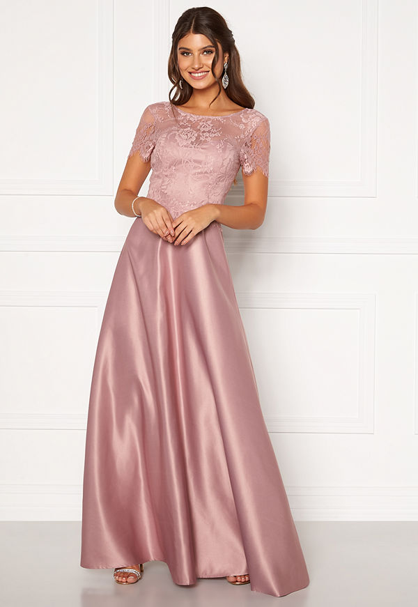 Moments New York Madeleine Satin Gown Light lilac