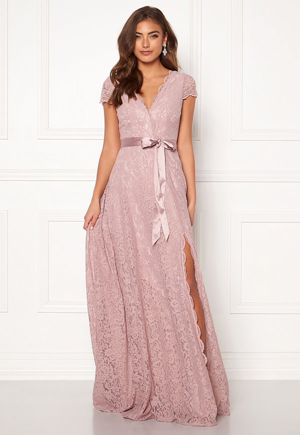 Moments New York Viola Lace Gown Dusty lilac