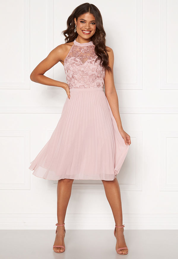 Chi Chi London Pyper Lace Bodice Dress