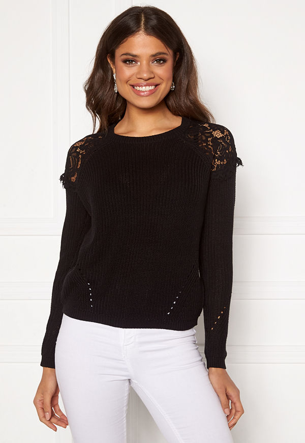Only Elrosa L/S Lace Pullover