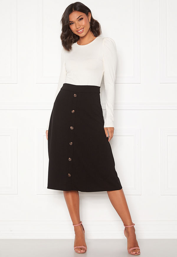Jacqueline de Yong Bellis Button Skirt