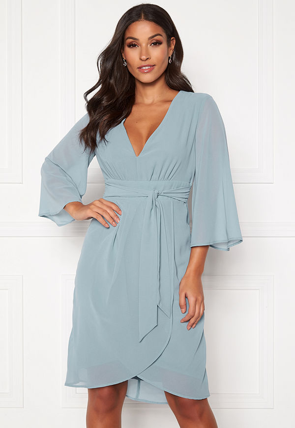 Vila Micada 3/4 Sleeve Dress Ashley Blue