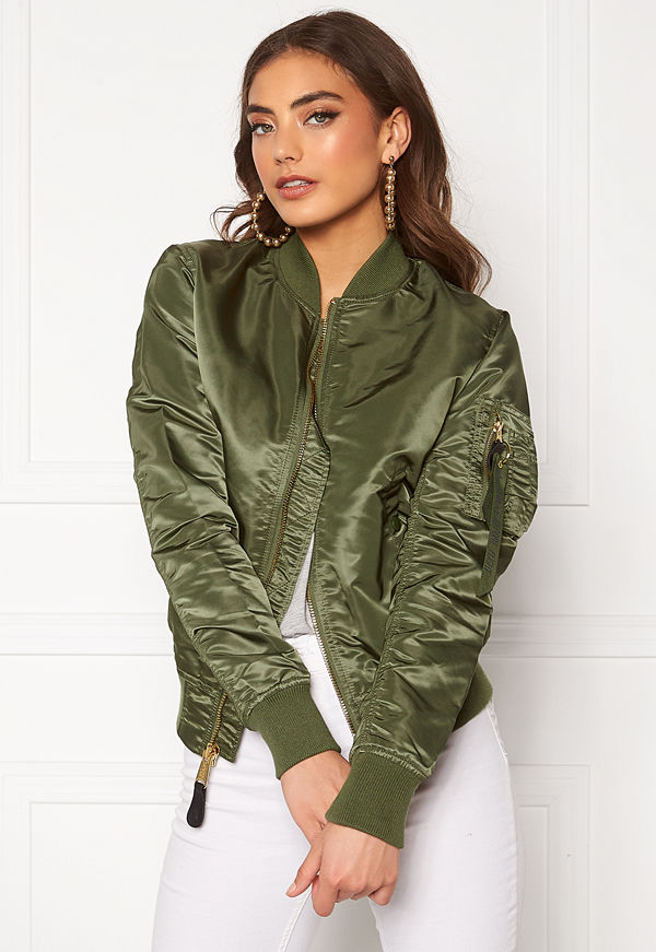 Alpha Industries omönstrad bomberjacka MA-1 VF LW