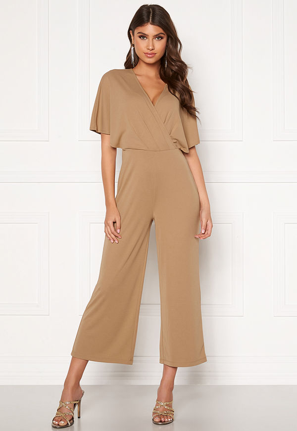 Bubbleroom Selena jumpsuit Camel
