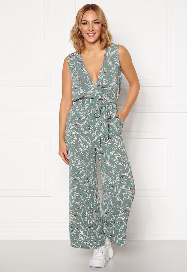 Only Nova Lux S/L Wrap Jumpsuit AOP