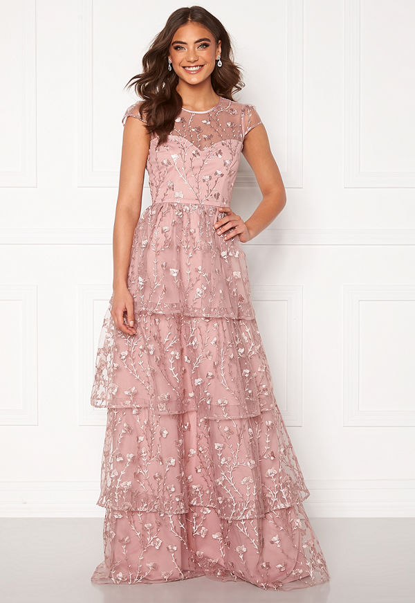 Alexandra Nilsson X Bubbleroom Flounced gown