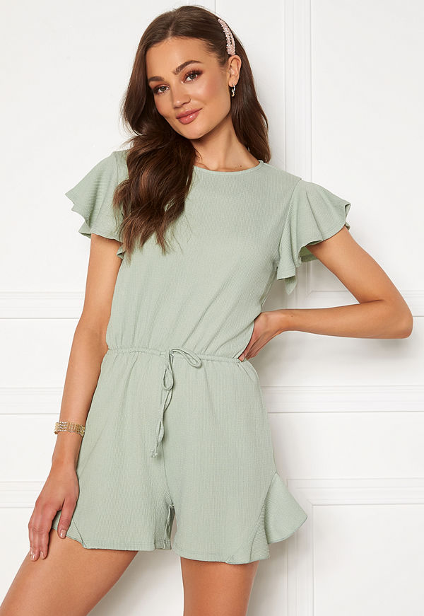 Bubbleroom Sylvia playsuit Light green