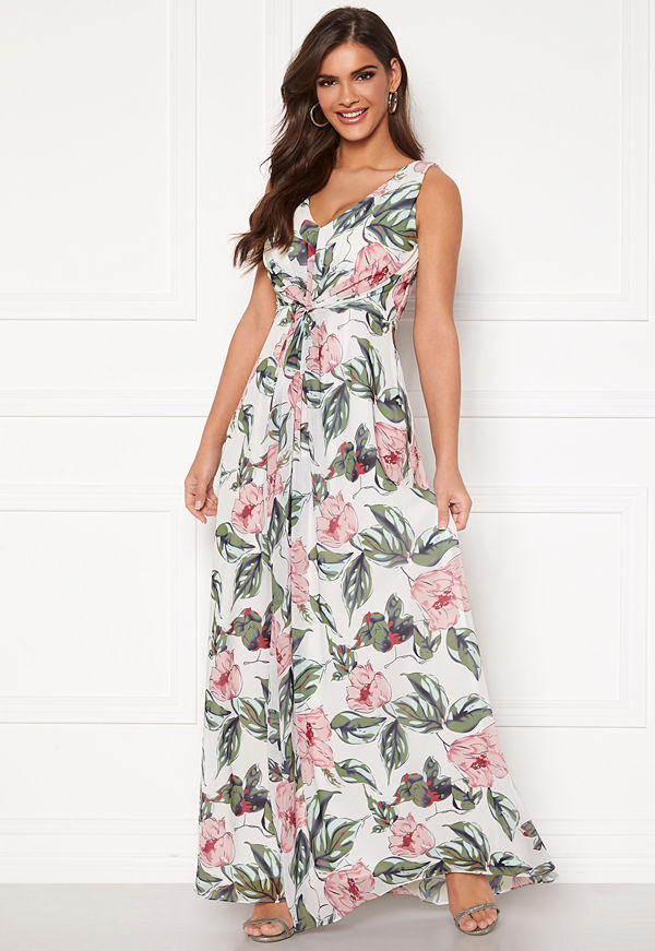 Chiara Forthi Ember Gown White / Pink / Floral