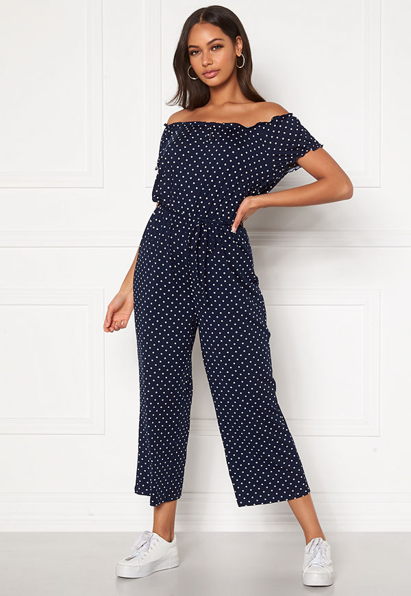 Happy Holly Tessan jumpsuit Dark blue / Patterned