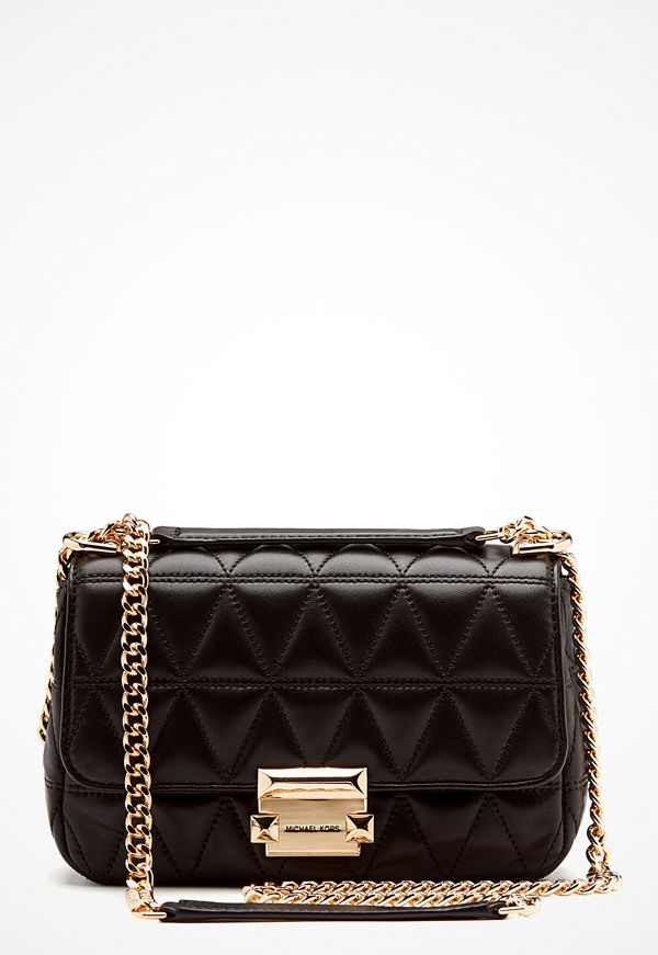 MICHAEL Michael Kors svart axelväska Sloan Chain Bag Black