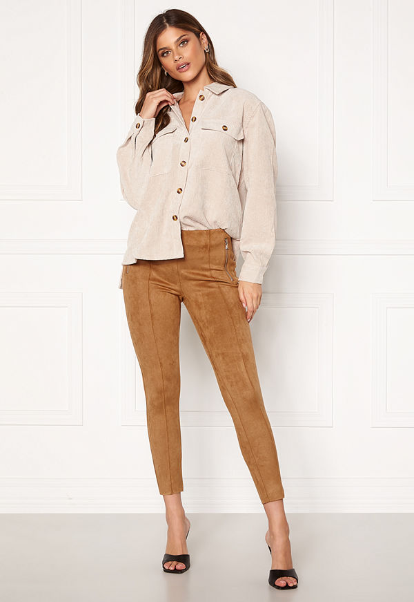 Vero Moda Cava Faux Suede Leggings