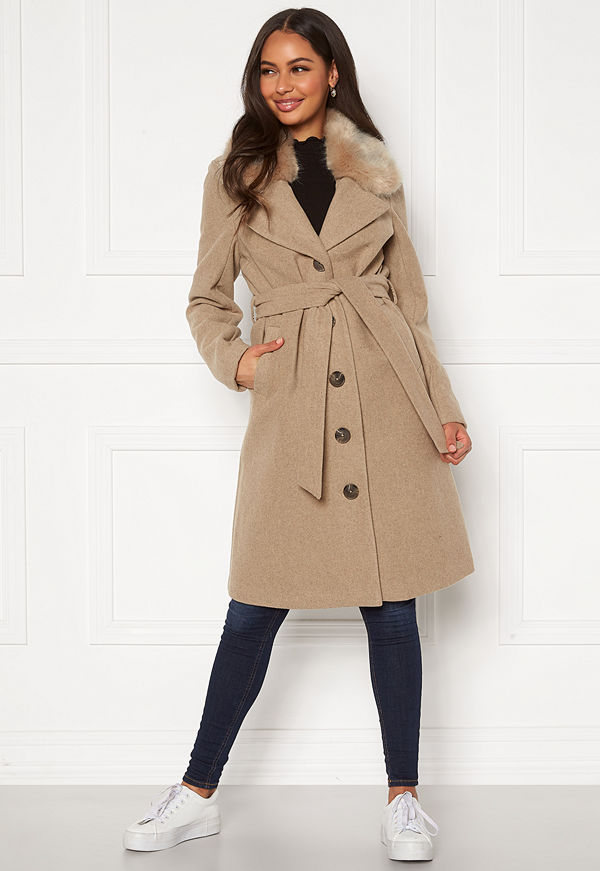 Happy Holly Mariah wool blend coat