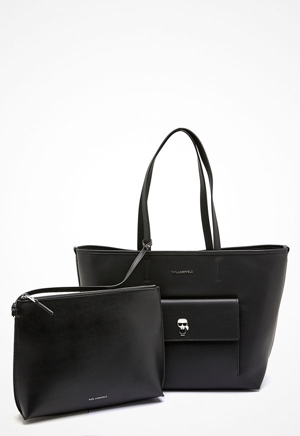 Karl Lagerfeld Ikonik Metal Pin Tote
