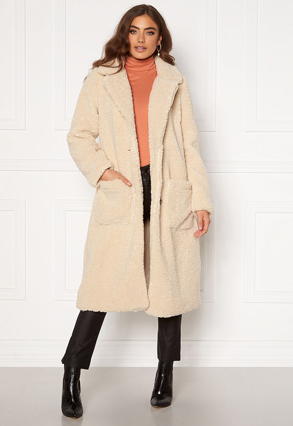 Only Star Long Teddy Coat OTW